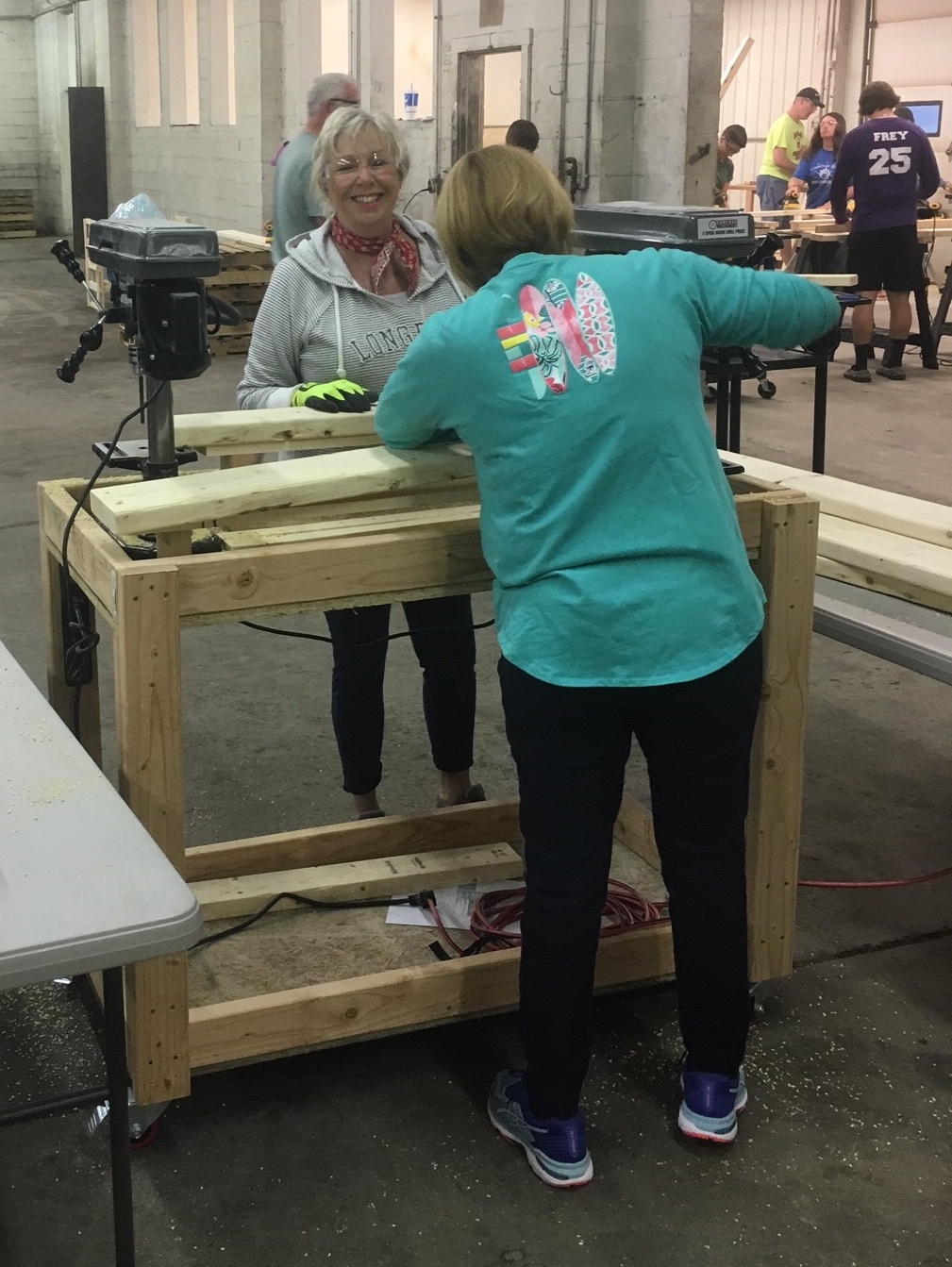 Building new beds for children